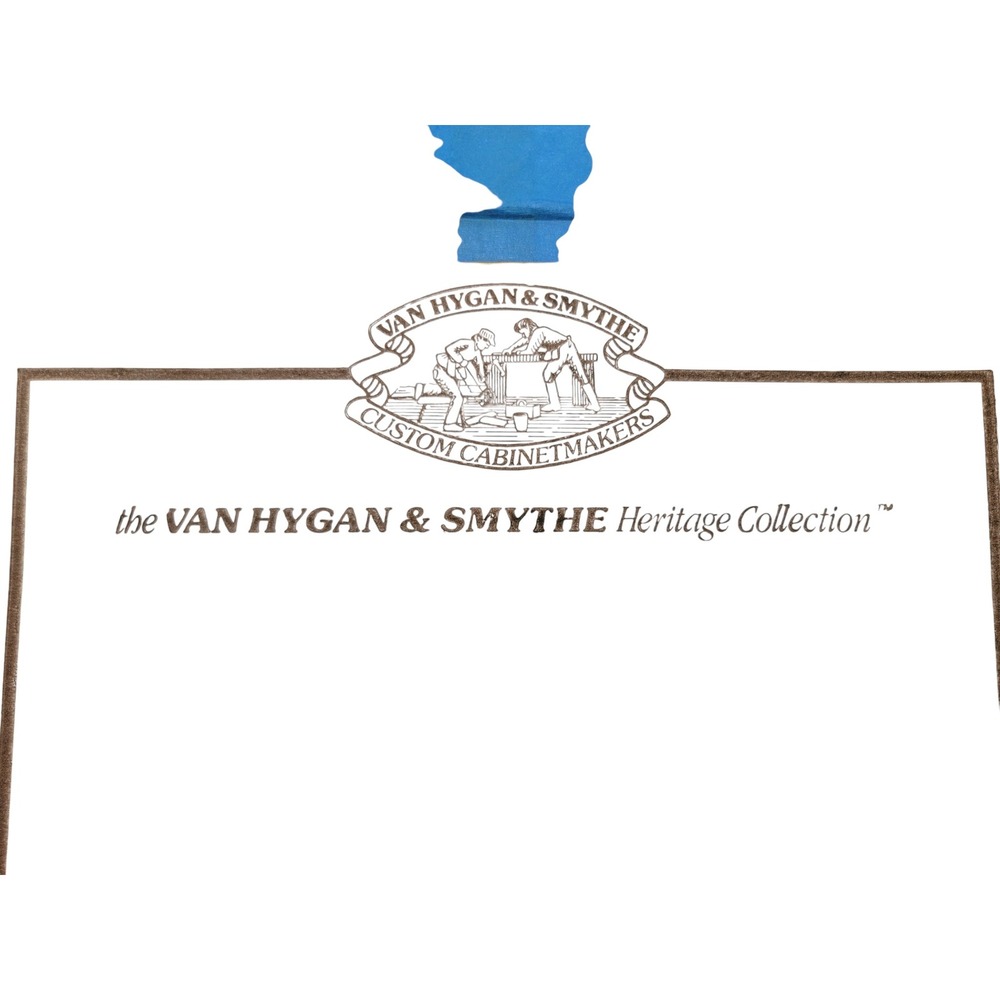 Van Hygan & Smythe Woodridge Plate‎ Frame Heritage Collection Walnut 8.5in NEW - Picture 3 of 9